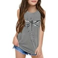 thumbnail image 1 of shoper Tank Tops for Girls Kids Summer Casual Cute Sleeveless Crewneck Graphic T Shirt 4th of July Shirt Outfits Kids Usa Tank Tops Age 2-10 Years, 1 of 2