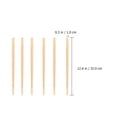 thumbnail image 4 of MasteelfCA 20 Pairs Wood Color Cooking Chopstick Durable Chopstick Frying Chopsticks, 4 of 7