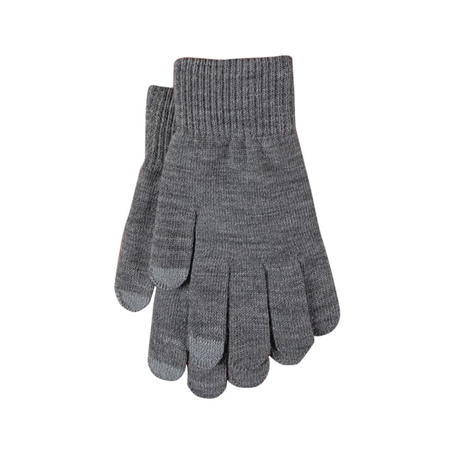 Winter Knitted Solid Color Wool Thickened Brushed Five Finger Finger Cycling Warm Gloves