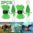 thumbnail image 1 of Polea Viento Cuerda 4mm 4m Tensor Tienda Nylon Reflectante Hebilla Fija Verde, 1 of 4