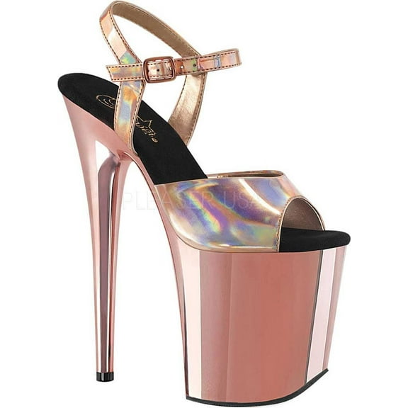 Women's Pleaser Flamingo 809HG Ankle Strap Sandal