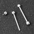 thumbnail image 3 of 2pcs Watch Screw Tube Rods Screw-in Watch Strap Link Rod Connect Rod Repair Tools for Watchmaker - 18mm Inner Diameter (Steel Color), 3 of 8
