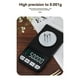 thumbnail image 2 of Báscula de Quilates de Alta Precisión con Carga USB, Báscula Electrónica Multifunción para Materiales Medicinales, Color Negro, 2 of 7