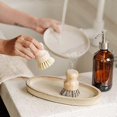 thumbnail image 2 of 2 ? Kitchen Cleaning Scrub Brush for Washing Dishes, Pots, Pans & Sink ? Vegetable Scrub Brush ? Zero Waste Firm & Soft Bristle Eco Dish Brush, 2 of 5