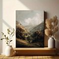 thumbnail image 6 of UXIEQU Mountain Valley Landscape Canvas Wall Art Print 15.75x11.81 Inches, 6 of 8