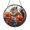 Acrylic 3.5 Inch, variant on Scenic Mountain Meadow Cute Chipmunk Suncatcher Window Hanging Decor