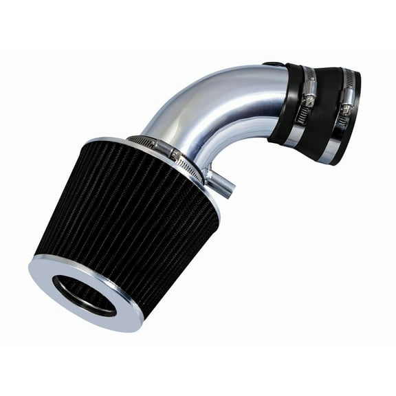 Rtunes Racing Short Ram Air Intake Kit   Filter Combo BLACK Compatible For 01-03 Chrysler Voyager LX Mini 3.3L V6 / 01-07 Dodge Caravan SE SXT Mini 3.3L V6 â€¦