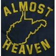 thumbnail image 2 of West Virginia Almost Heaven Vacation Zip Up Hoodie Men's Women's Brisco Brands L, 2 of 6