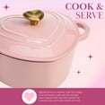 thumbnail image 2 of Horno holandés Paris Hilton de hierro fundido esmaltado, 2 l, 2 of 3