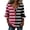 Black04, variant on Stralyhd 3/4 Length Sleeve Womens Tops Summer Loose Casual V Neck Henley Blouses Beach Vacation Tops Office Shirts Black XXL