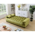 thumbnail image 4 of 6 PCS Corduroy Flexible Combination Sectional Sofa Olive, 4 of 8