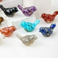 thumbnail image 2 of Glass Bird Figures, 5Piece Collection Bird Figurines Birds Statues For Coffee Table, Bedroom, Office Decoration, 2 of 20