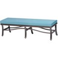 thumbnail image 3 of Hanover Traditions 5-Piece Outdoor Dining Set with Cast-Top Table, 2 Stationary Chairs, 2 Benches, 9-Ft. Table Umbrella and Stand, 3 of 20