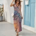 thumbnail image 5 of Mermaid Fish Scales Art Sleeveless Dress Women's Summer Suit Dresses for Women 2025 Luxury Party Dress, 5 of 6