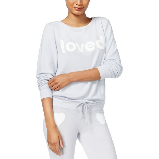 Dream Scene Womens Loved Sudadera, Púrpura, Small Dream Scene Camisa de entrenamiento