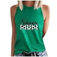 thumbnail image 2 of Meichang Soccer Mom Tank Tops for Women High Neck Tank Top Sleeveless Soccer Game Day Shirts Funny Mothers Day Tank Tops, 2 of 4