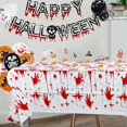 thumbnail image 4 of Scary Halloween Party Decorations Set Including Halloween Party Decoration Favors Backdrop Banner Bloody Garland Banner Bloody Tablecloth Halloween Ba, 4 of 4