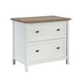 thumbnail image 3 of Sauder Cottage Road Engineered Wood Lateral File Cabinet in White Finish, 3 of 13