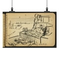 thumbnail image 2 of Print: Ready To Go, Sketch by Victor Lundy, 1944, 2 of 4