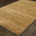 thumbnail image 2 of Oriental Weavers Atlas Area Rug 8033R Gold Shimmer Single-Color 8' 6" x 11' 7" Rectangle, 2 of 4