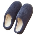 thumbnail image 4 of ichuanyi Slippers for Women Plush Memory Foam House Slippers Closed Toe Shoes with Non-Slip Sole Cozy Warm Fuzzy Home Shoes, 4 of 6
