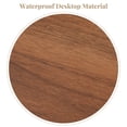thumbnail image 6 of Wirrytor Lift Top Coffee Table with Storage for Living Room, Oval Coffee Table with Hidden Compartment and Open Shelf, Modern Center Table with Wave Edge Design and Hydraulic Lift, 6 of 10