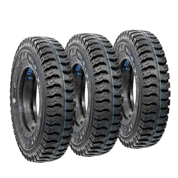 Jgo. Llantas para Motocarro CEAT 4.50-10 3 pzs Tube Type BULLAND MILE XL. India