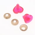 thumbnail image 3 of 100 Uds 12mm / 18mm Arandelas Ojos de Seguridad de Plástico Oso Muñeca Títeres Juguetes Hechos Herramienta de Bricolaje Rosado, 3 of 6