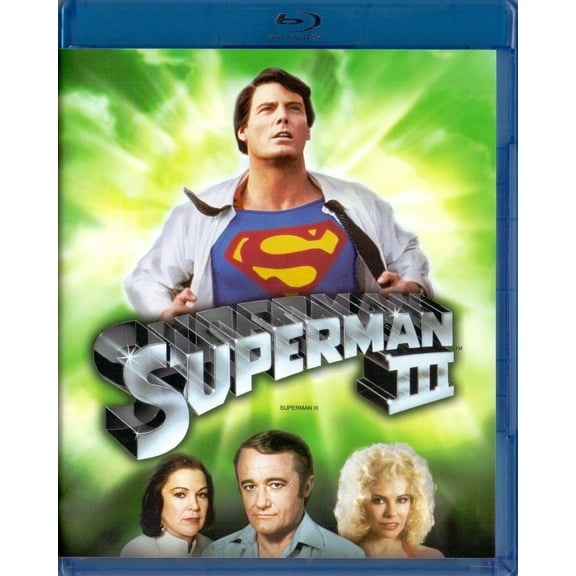 Superman 3 Tres Christopher Reeve 1983 Pelicula Blu-ray Warner Bros Blu Ray