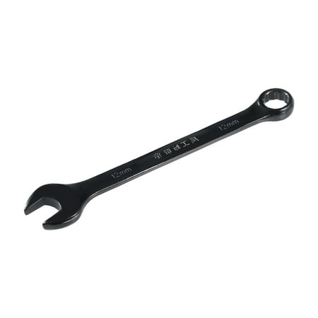 

Metric 12mm 12-Point Combination Wrench Black Electrophoresis Coating Cr-V