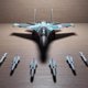 thumbnail image 5 of Bloques de construcción de modelo militar, juguete DIY F35 Tomcat J-20 Stealth Su35s, combate multiusos T90, tanque de batalla principal, regalo de cumpleaños para niño,Su-57s, 5 of 8