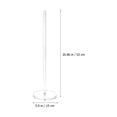 thumbnail image 2 of SWETRACE 2Pcs Acrylic Toilet Paper Holder Stand Freestanding Roll Storage Rack for Restaurant and Hotel, 2 of 8