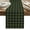 Green, variant on Black Brown Buffalo Plaid Table Runner Geometric Classic Checkered Tablerunners 13 x 72 Inch, Table Decorations Tabletop Scarf for Summer Gathering Holiday Farmhouse Kitchen Dining Decor