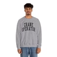 thumbnail image 4 of Crane Operator Sweatshirt Gifts Crew Neck Shirt Long Sleeve Unisex, 4 of 5