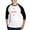 Black/White, variant on CafePress - Cute Our First Christmas As Mr. &A Baseball Jersey - Cotton Baseball Jersey, 3/4 Raglan Sleeve Shirt