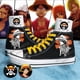 thumbnail image 4 of Nuevas zapatillas de lona de caña alta con dibujos animados de One Piece Anime Luffy Sabo Ace, zapatillas versátiles, regalos para vacaciones, 4 of 5