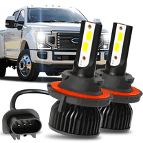 For 2005-2017 2018 2019 F250 F350 6000K LED High Low Beam Headlight Lights Bulbs 2PC