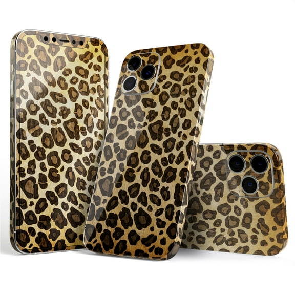 DesignSkinz Vibrant Leopard Print V23 Full-Body Skin Decal Wrap Cover for iPhone 16