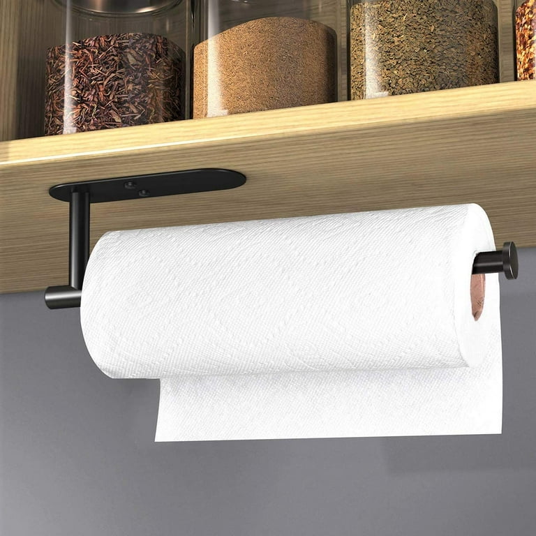 BESy Paper Towel Holder Wall Mounted for Kitchen 13 Inch, Bathroom