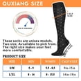 thumbnail image 7 of 6 Pairs Copper Compression Socks for Women & Men Circulation 15-20 mmhg - Better Blood Flow, Swelling, Best Support for Medical, Running, Nursing, 7 of 7