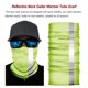 thumbnail image 3 of Greeniant Cuello polaina pasamontañas cara multifunción bandana reflectante diadema envuelve deportes ciclismo escalada amarillo verde Type3 NO3, 3 of 6