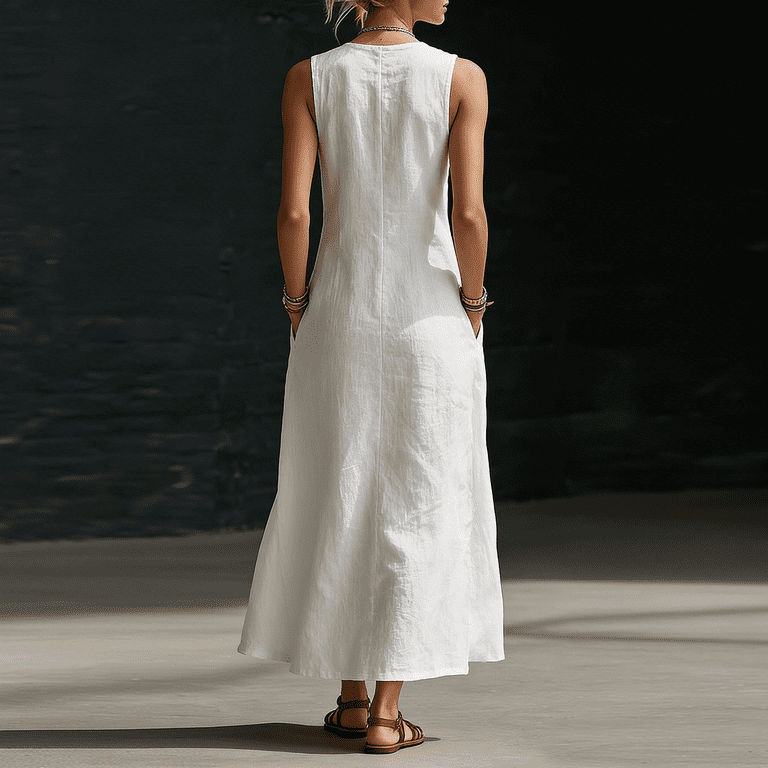 HAJWOH White Graduation Dress for Women for College Elegant White Grad  Dresses Fashion Midi Dresses Casual Women Dresses Birthday Dresses Evening Dresses  White L - Walmart.com