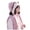 Pink, variant on Quealent Winter Hats for Kids, Girls Penguin Knit Plush Warm Hat, Skiing Winter Caps with Warm Ear Flap, Cute Penguin Hat for Kids (Beige, 2-8 Years)