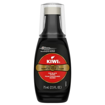 kiwi black leather dye