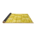 thumbnail image 2 of Ahgly Company Indoor Rectangle Abstract Yellow Contemporary Area Rugs, 8' x 10', 2 of 4