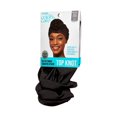 thumbnail image 3 of KISS - Couleurs et soins capillaires Turban pré-noué Top Knot, noir - 1 pièce, 3 of 5