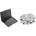 thumbnail image 1 of Sartenes de Metal Vacías 50 Uds Y Caja Magnética Grande Yuyangstore Paleta magnética vacía, 1 of 8