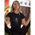 thumbnail image 2 of Pastell Floating Thorugh The Stars T-shirt Women's -Ashvin Harrison Designs, Female 5X-Large, 2 of 4