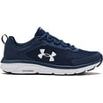 thumbnail image 2 of Under Armour Men's Charged Assert 9, Academy Blue (400)/White, 7 M US, 2 of 5