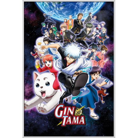 Get Gintama Framed Anime Manga Tv Show Poster Key Art Gin Tama HD Wallpaper Gintama Framed Anime Manga Tv Show Poster Key Art Gin Tama Free